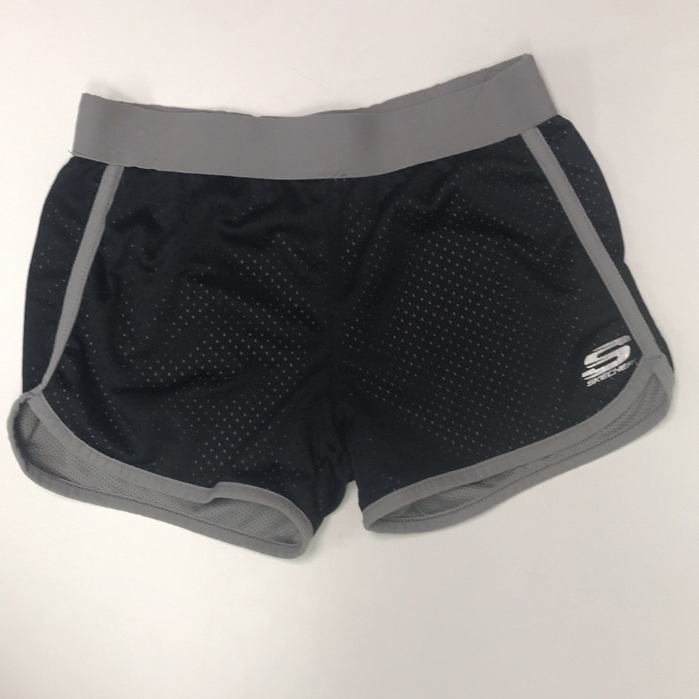 Sketcher athletic dolphin style short black/gray